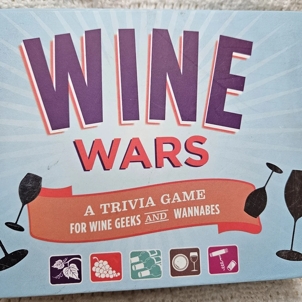 Wine Wars Trivia Game Card Game - Picture 16 of 16